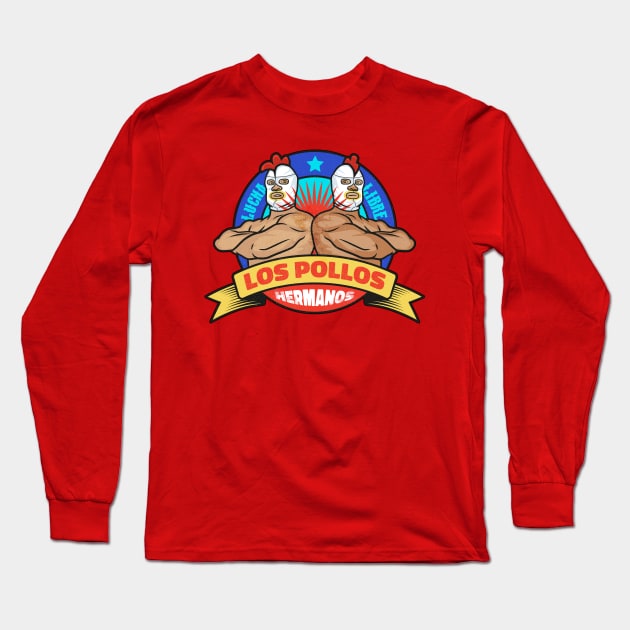 Lucha libre - los pollos hermanos Long Sleeve T-Shirt by redwane